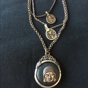 Lucky Brand Buddha Necklace